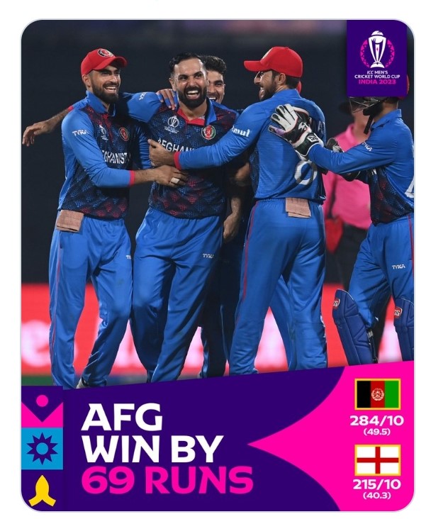 CWC2023 ENG vs AFG